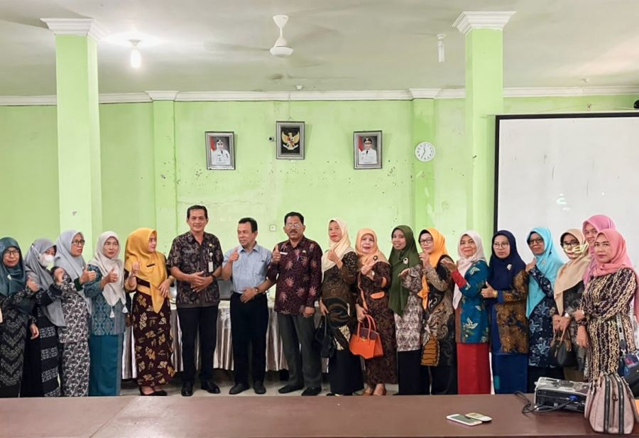 50 Kepala Sekolah di Kecamatan Bengkalis Ikut Sosialisasi Persiapan Penilaian Sekolah Ramah Anak