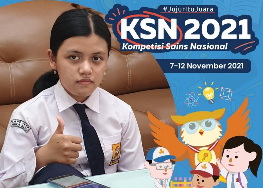 Anak Bengkalis Utusan Riau, Beatrix Simanullang Peraih Medali Emas Tingkat Nasional KSN 2021
