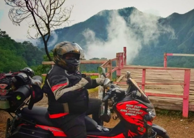 Anniversary Ke - 8 NMax XMax Riders, Ketua JMSI Bengkalis Jelajah Indonesia Menuju Sulawesi