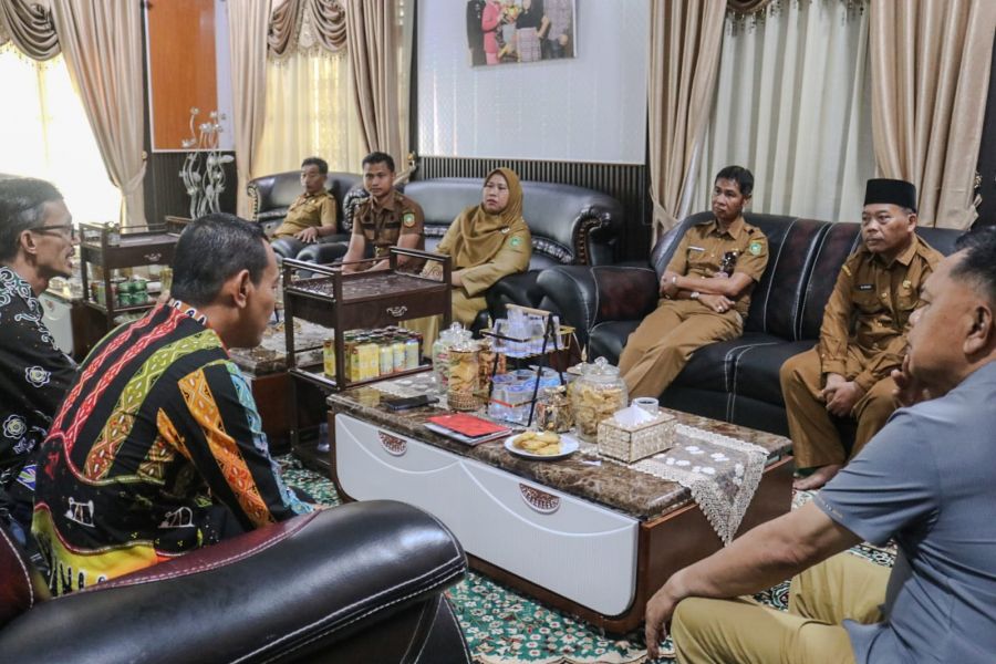 Bahas Kelanjutan Kerja Sama, Polbeng Audiensi dengan Bupati Meranti