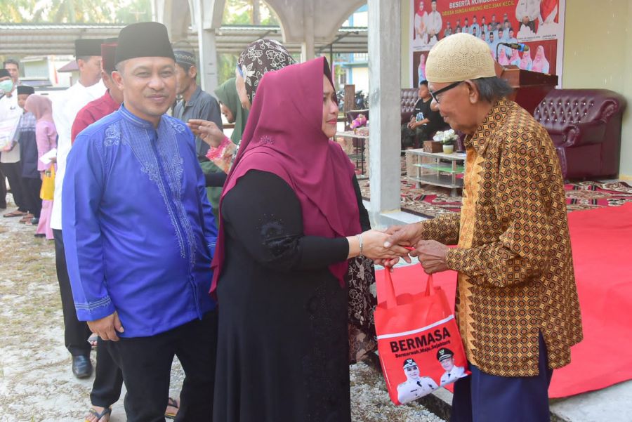 Berbuka Puasa Bersama Bupati Kasmarni, Camat Siak Kecil : Alhamdulillah Berjalan dengan Baik