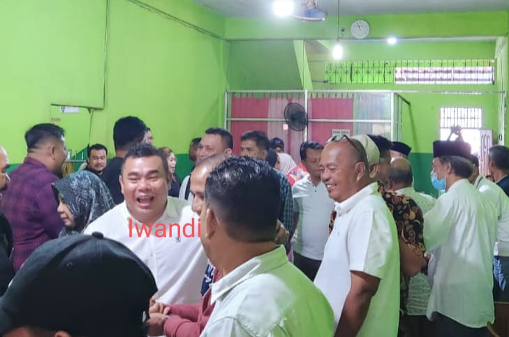 Bertekad Maju ke Senayan, Iwandi Putra Sakai Ini Temui Tokoh Empat Kecamatan di Duri