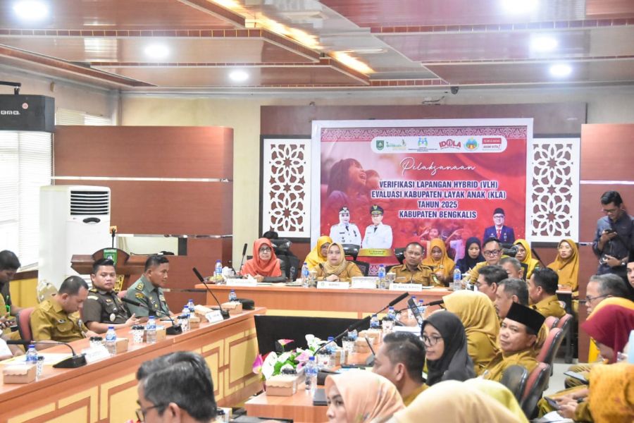 Bupati Bengkalis Kasmarni Komitmen Wujudkan KLA dengan Berbagai Inovasi dan Anggaran Besar