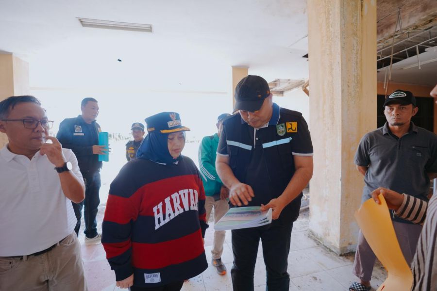 Bupati Bengkalis Tinjau Terminal AKAP, Bakal Disulap Jadi Politeknik Negeri Bengkalis Cabang Duri