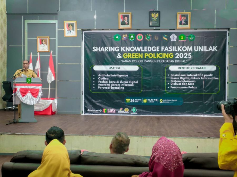 Bupati Buka Kegiatan Sharing Knowledge dan Green Policing Bersama Universitas Lancang Kuning