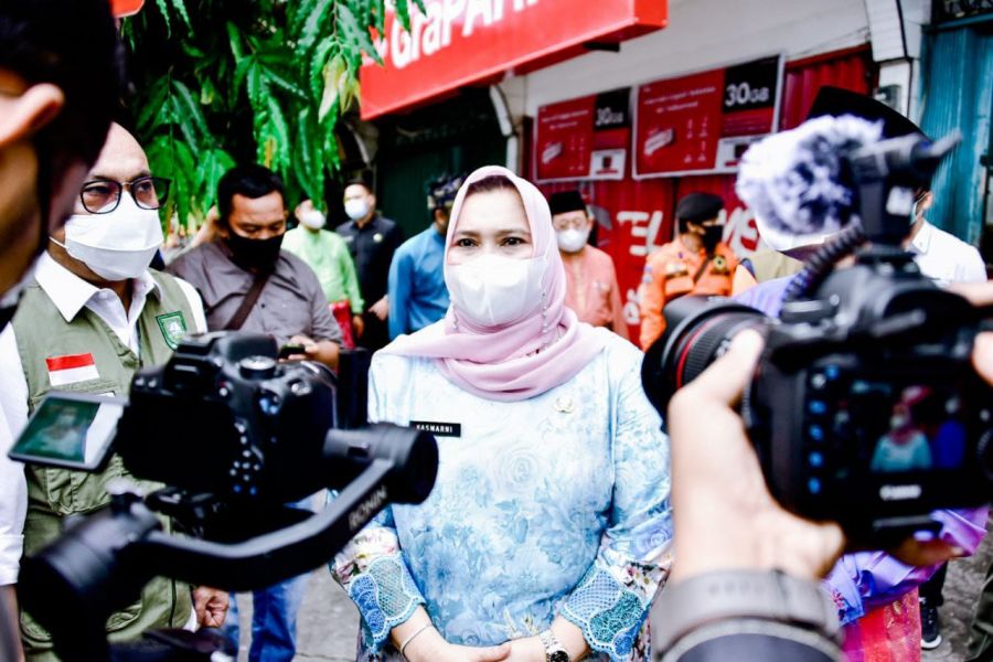 Bupati Kabupaten Bengkalis, Kasmarni: Gratis Tes Swab Antigen Bagi Pelajar dan Mahasiswa