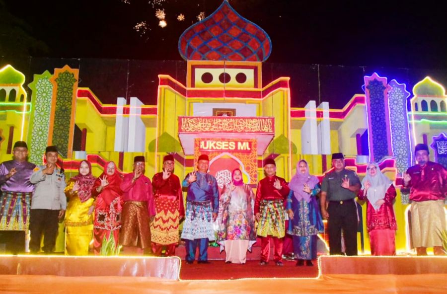 Bupati Kasmarni Buka MTQ ke-18 Tingkat Kecamatan Siak Kecil