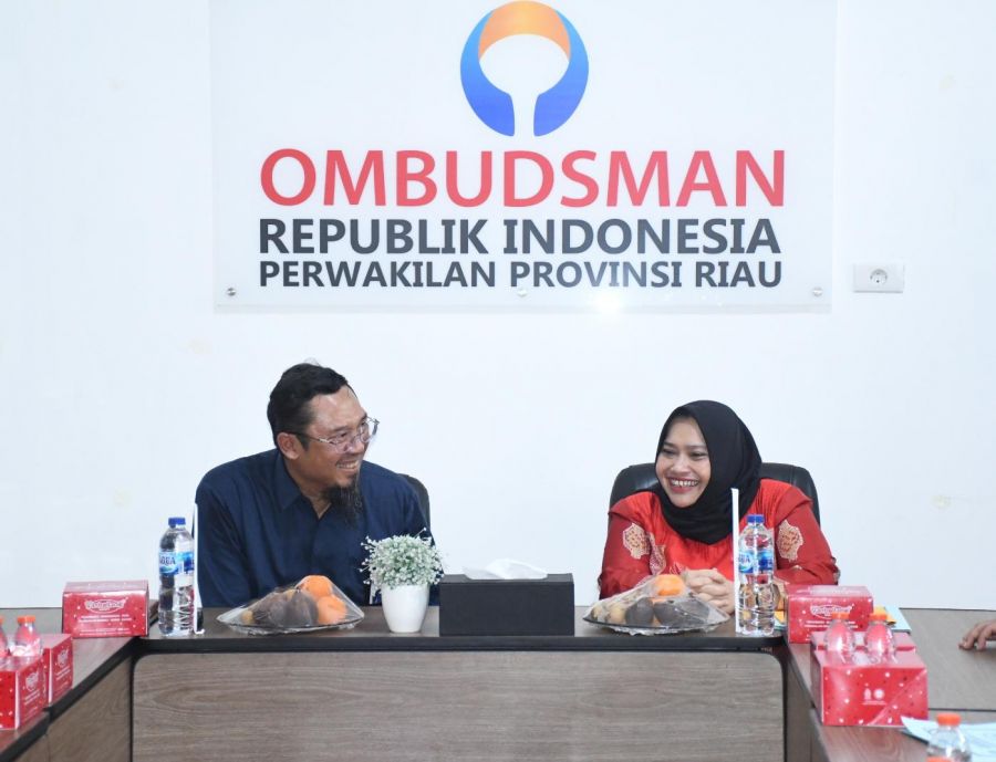 Bupati Kasmarni Silaturahmi ke Ombudsman RI Perwakilan Riau