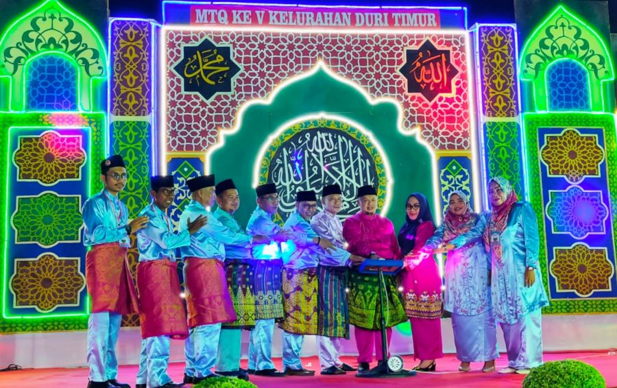 Camat Riki Rihardi Resmi Buka MTQ ke- V Tingkat Kelurahan Duri Timur