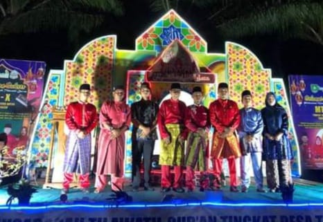 Camat Siak Kecil Buka MTQ ke X Tingkat Desa Tanjung Datuk