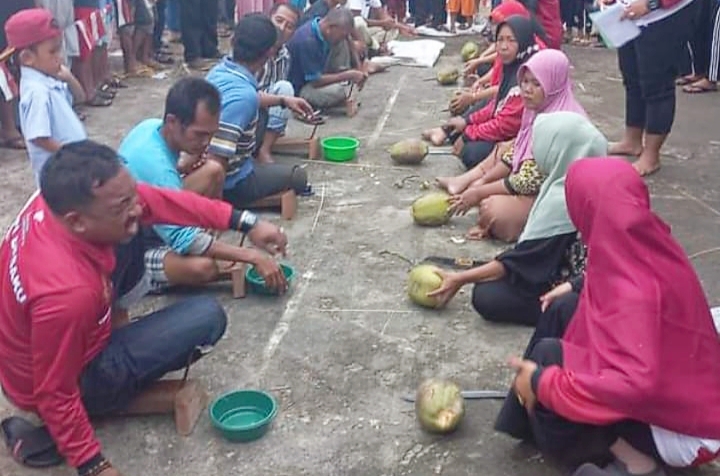 Desa Api Api Gelar Bermacam-macam Permainan Rakyat