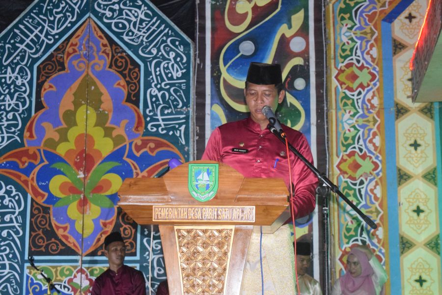 Desa Parit 1 Api Api Sukses Gelar Pembukaan MTQ Tingkat Desa ke-29