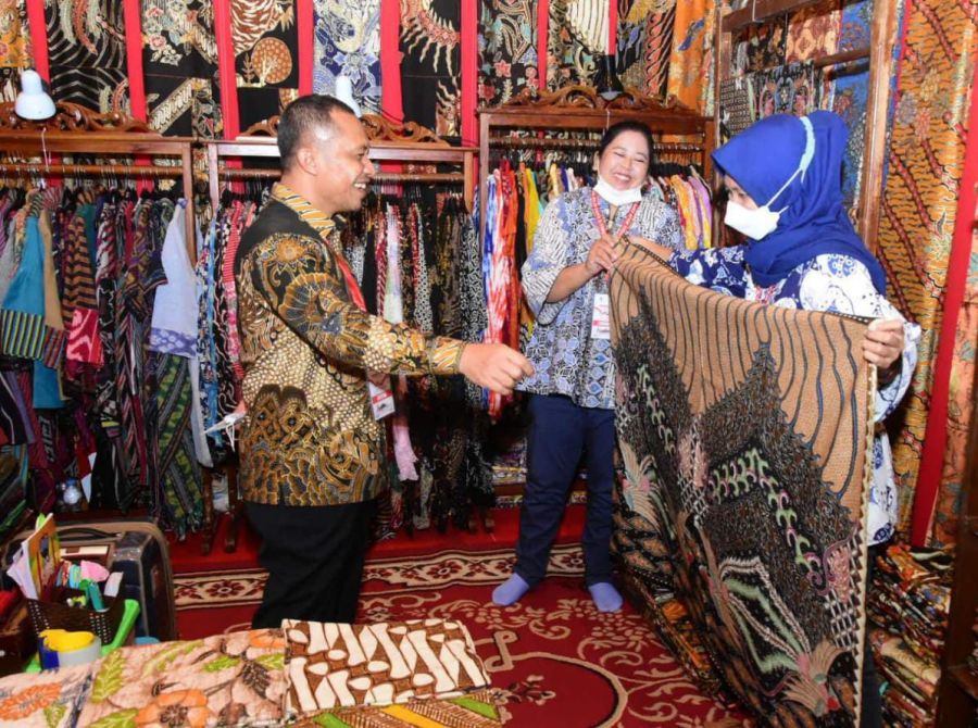 Dibuka Sekjen Kemendagri, Wakil Bupati Bengkalis Ikuti Expo Forum Indonesia Maju