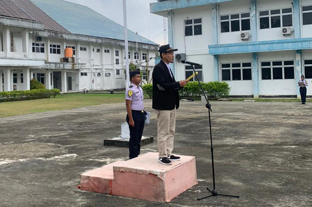 Direktur Polbeng Pimpin Upacara Pembukaan Madabintal Angkatan Ke VIII Jurusan Kemaritiman