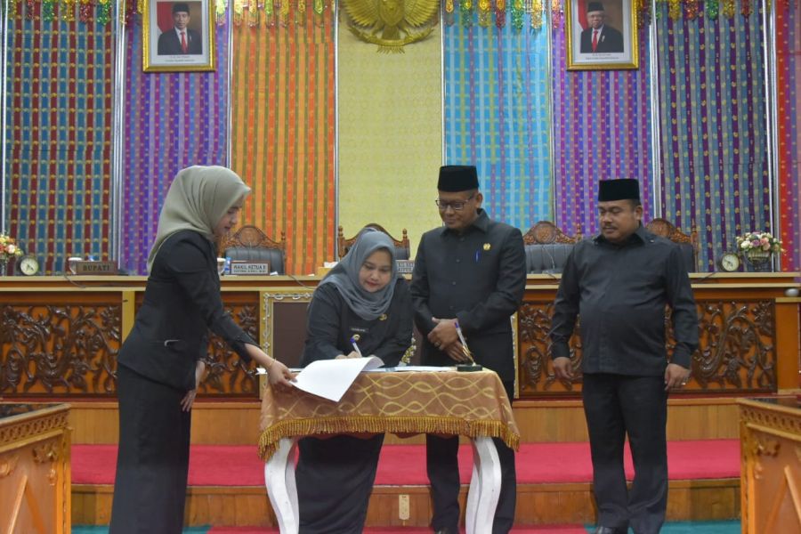 Disahkan DPRD, APBD Kabupaten Bengkalis TA 2024 Sebesar Rp. 4,165 Triliun