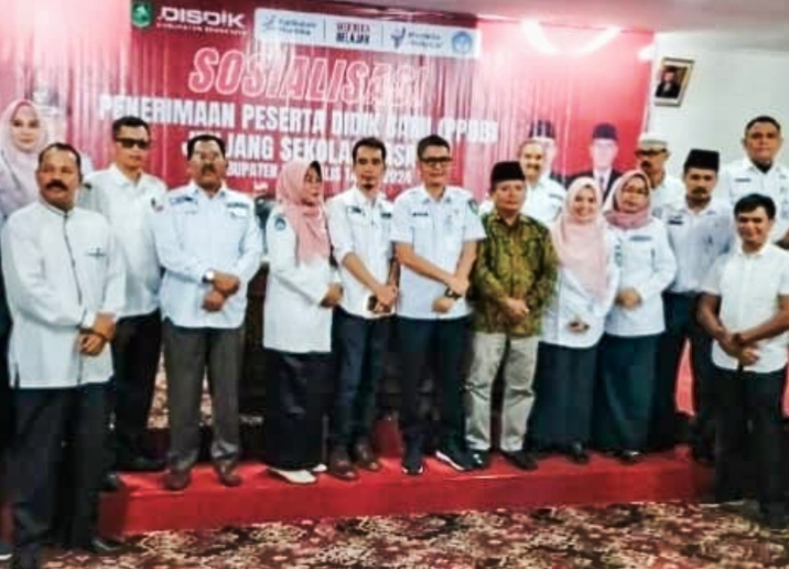 Disdik Bengkalis Lakukan Sosialisasi PPBD Jenjang SD se-Kabupaten Bengkalis Tahun 2024