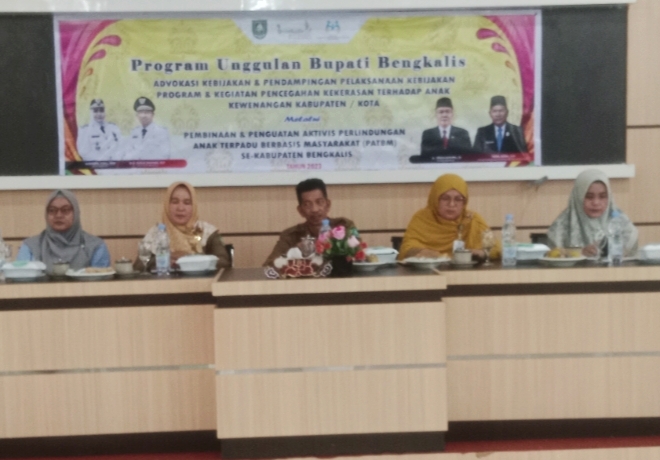 DPPPA Kabupaten Bengkalis Laksanakan Kegiatan Sosialisasi Pembinaan dan Penguatan Aktivis PATBM