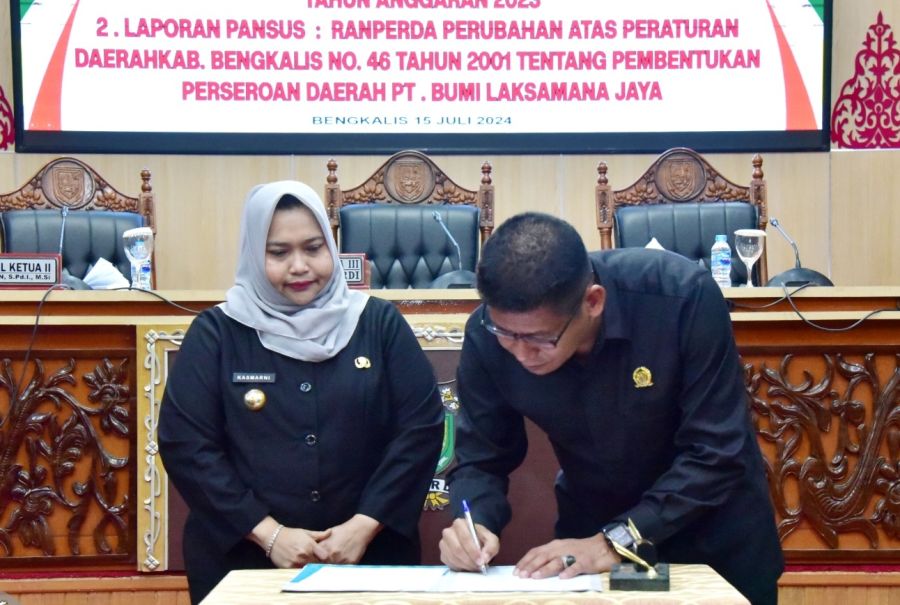 DPRD Gelar Rapat Paripurna Laporan Badan Anggaran TA 2023 dan Laporan Pansus PT. BLJ