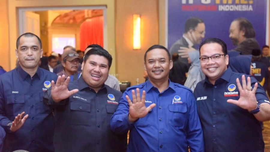 Dua Anggota Partai Nasdem Bengkalis Ikuti Rapat Konsolidasi dan Koordinasi
