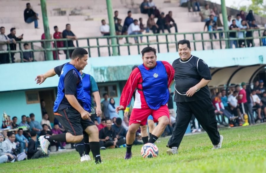 Fun Football Hari Jadi ke-514 Bengkalis, Ketua DPRD: Pererat Silaturahmi dan Perkuat Sinergi