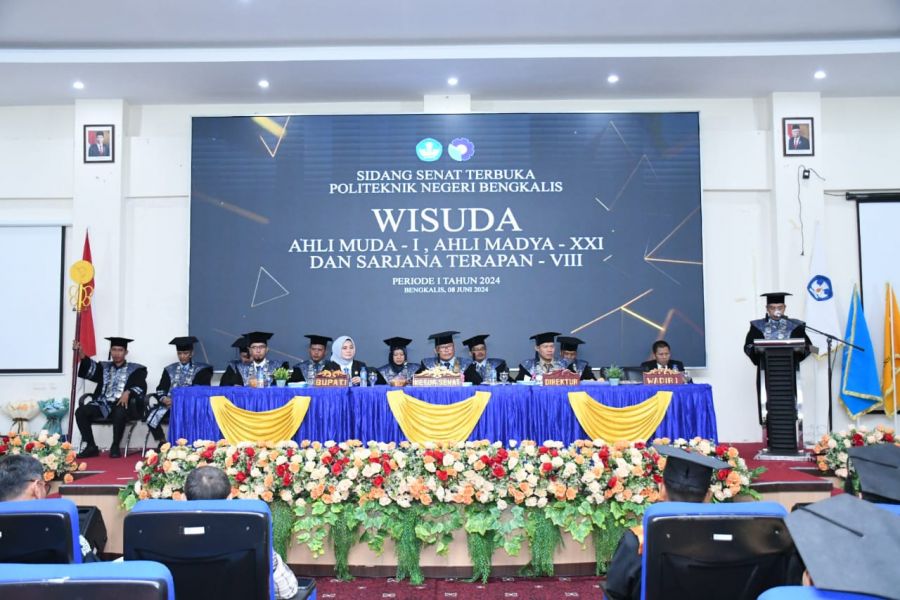 Gelar Wisuda Pertama D2 Fast Track, Politeknik Negeri Bengkalis Lahirkan Sarjana yang Siap Pakai