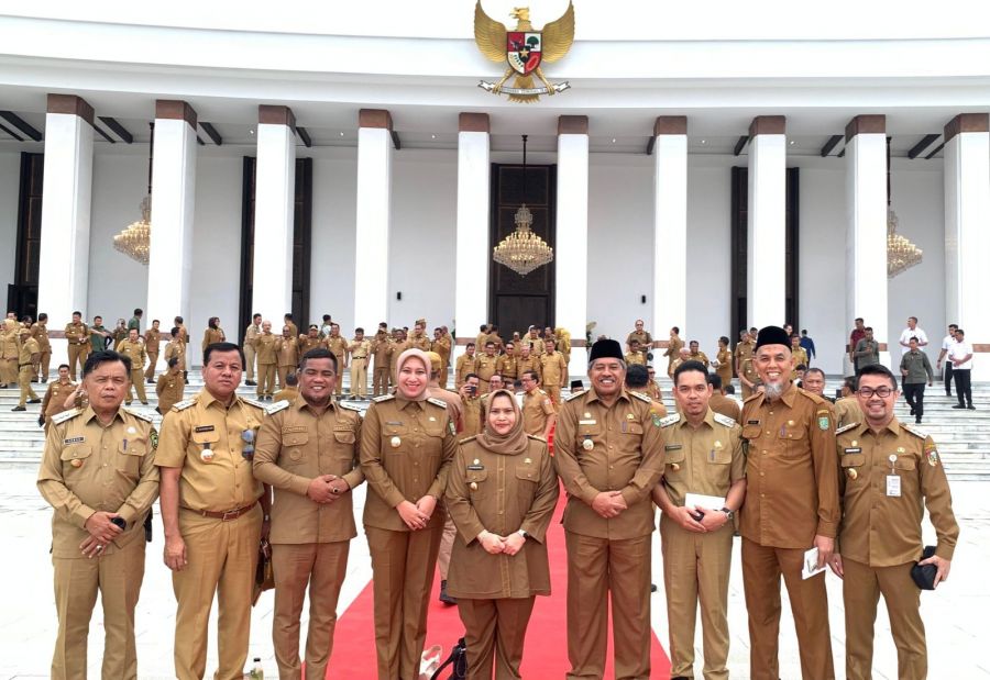 Hadir Di IKN, Bupati Bengkalis Kasmarni ikuti Rapat Koordinasi bersama Presiden Republik Indonesia