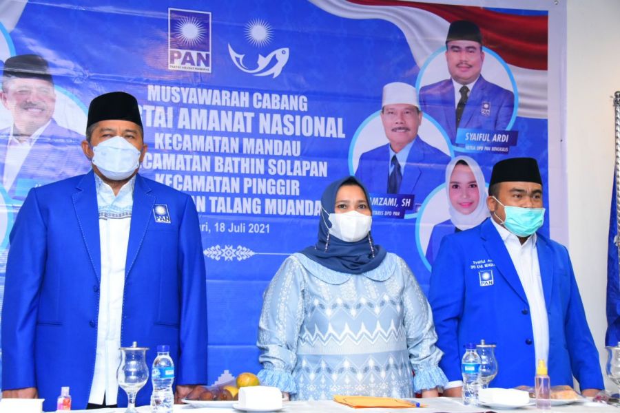 Hadiri Muscab PAN, Bupati Kasmarni Ajak Kuatkan Sinergitas dan Kolaborasi Bersama