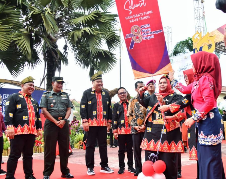 Hari Bakti PU Ke-78, Bupati Kasmarni Ingatkan Bangun Infrastruktur yang Berkualitas