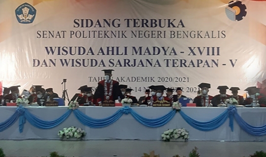 Hari ini Polbeng Sukses Gelar Wisuda untuk Sesi Pertamanya