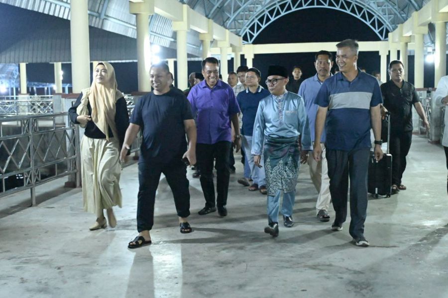 Jelang Perhelatan MTQ ke-43, Bupati Bengkalis Sambut Kedatangan Gubernur Riau