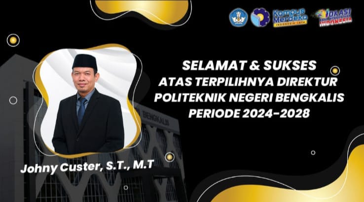 Johny Custer Kembali Terpilih Jadi Direktur Politeknik Negeri Bengkalis 2024-2028