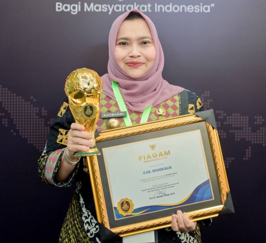 Kabupaten Bengkalis Raih Penghargaan UHC tahun 2024