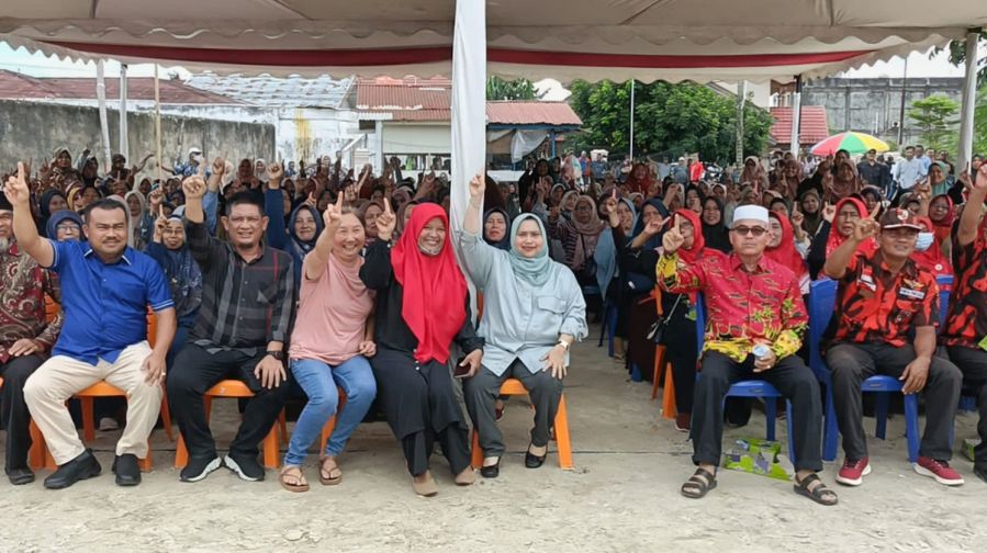 Kampanye di Kecamatan Mandau, Kasmarni: Kita akan Bangun SMA Baru dan Politeknik di Duri