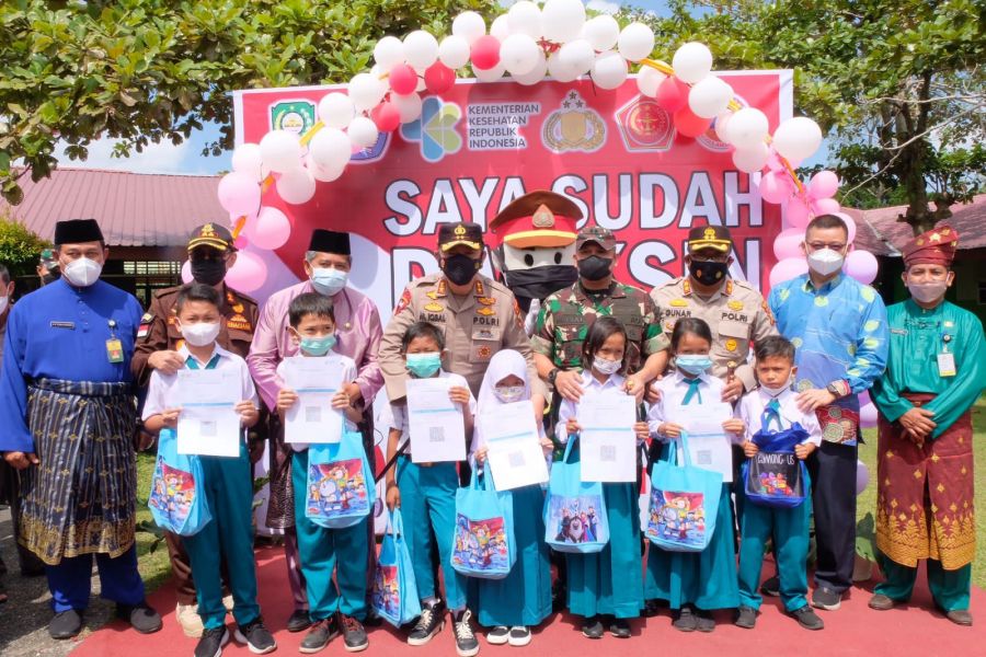 Kapolda Lakukan Percepatan Vaksin, untuk Menyelamatkan Rakyat dari Tranmisi Covid-19 ke Omicron