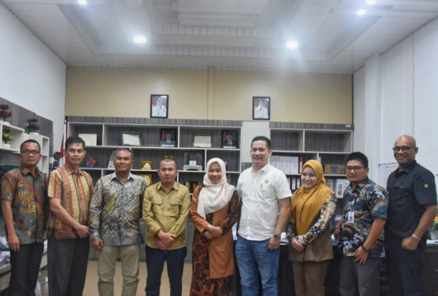 Komisi I DPRD Kabupaten Bengkalis Monitoring ke Disnaker terkait Masalah Ketenagakerjaan PT. ABB