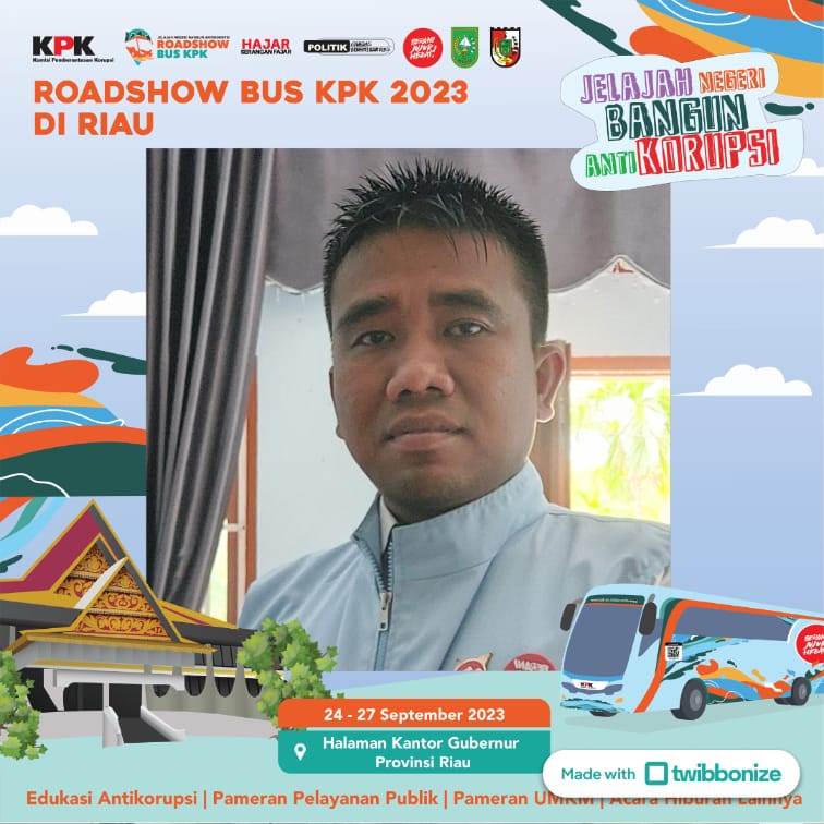 KPK akan Gelar 'Roadshow BUS KPK' Sosialisasi Atasi Serangan Fajar di Pekanbaru
