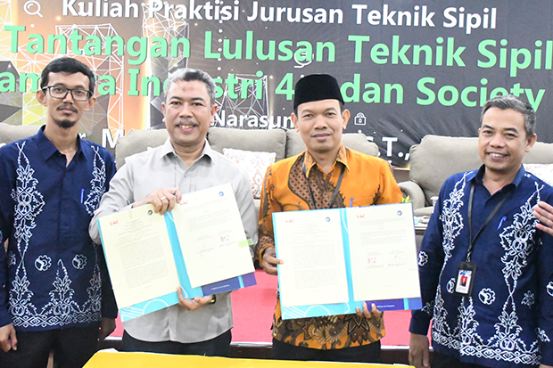 Kuliah Praktisi Teknik Sipil Polbeng, Hadirkan Narasumber Dari PT. Hutama Karya