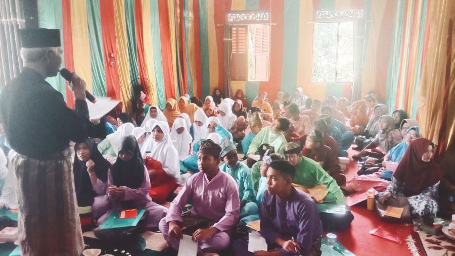 LAMR Kec. Bukit Batu Adakan Pertemuan, Sosialisasi dan Pertandingan Masak Lempeng Sagu dan Sempolet