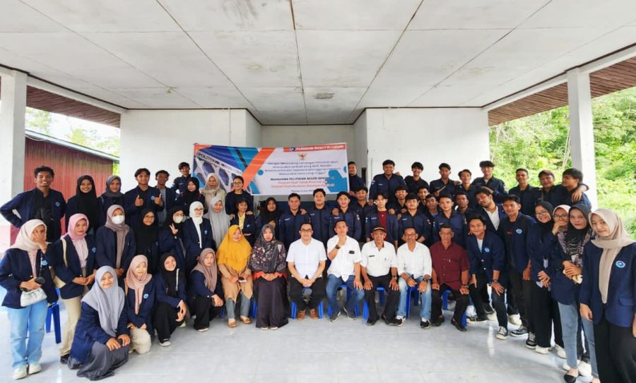 Mahasiswa dan Dosen Polbeng Lakukan Kunjungan ke Desa Pasiran Kecamatan Bantan