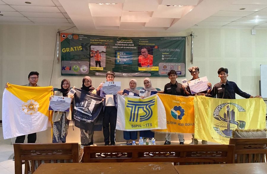 Mahasiswa Teknik Sipil Polbeng Raih Juara 3 Nasional Ajang Geotechnical Competition 2025 di ITENAS