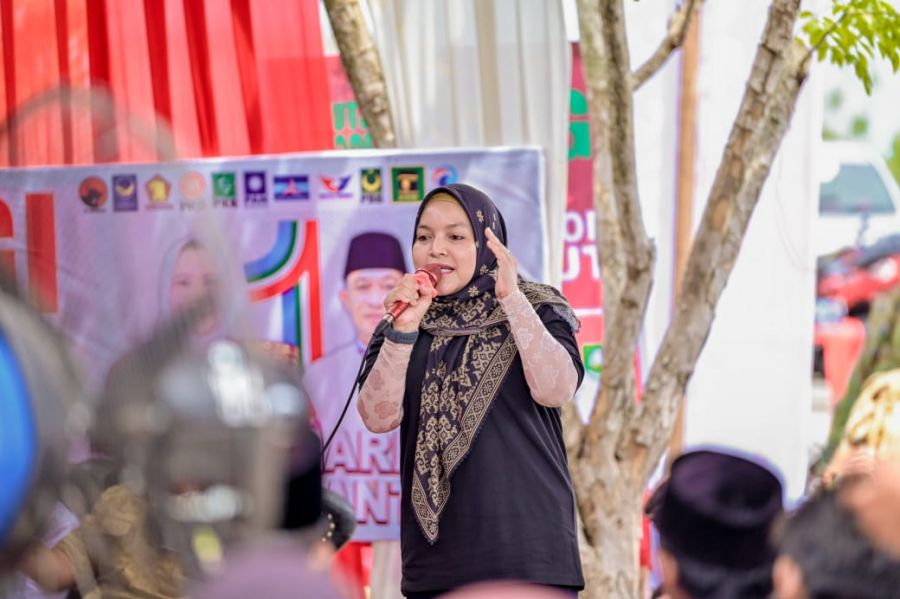 Mari Dukung Nomor Urut 1, Relawan Syahrani: Agar Pembangunan rumah Sakit Pratama Cepat Terwujud