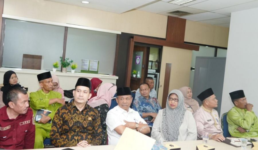 Mengetahui Lebih Jauh Tugas OPD terkait Kebijakan Daerah, Komisi I Kunjungi Biro Organisasi Riau