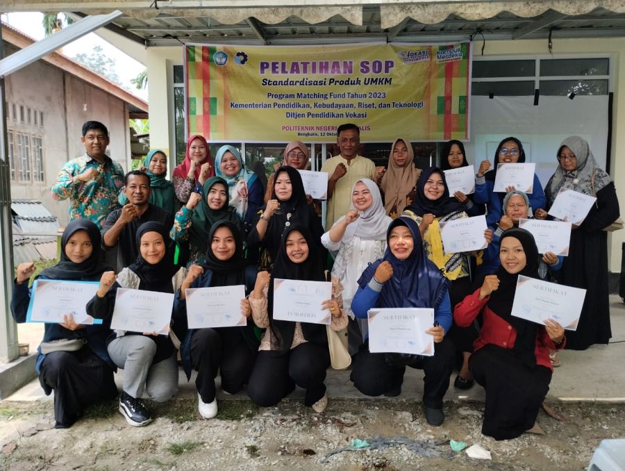 MF Polbeng Adakan Pelatihan SOP Standardisasi Produk untuk Pelaku UMKM BUMDesa Kuala Alam