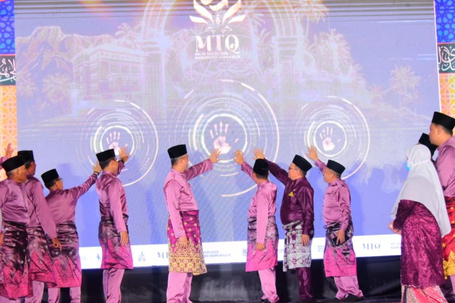 MTQ ke-50 Tingkat Kab. Bengkalis dibuka, Bupati : menjaga, merawat dan menguatkan syiar Al-Qur’an