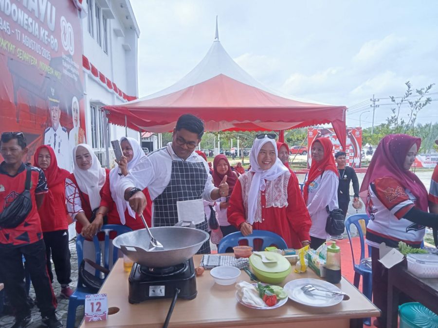 Nasi Goreng Datuk Laksamana, Menu Lomba Memasak Pj Kades Bukit Batu