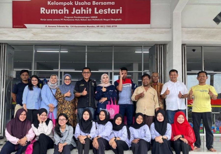 Omset UMKM Melejit Sejak Dibina PHR dan Politeknik Negeri Bengkalis