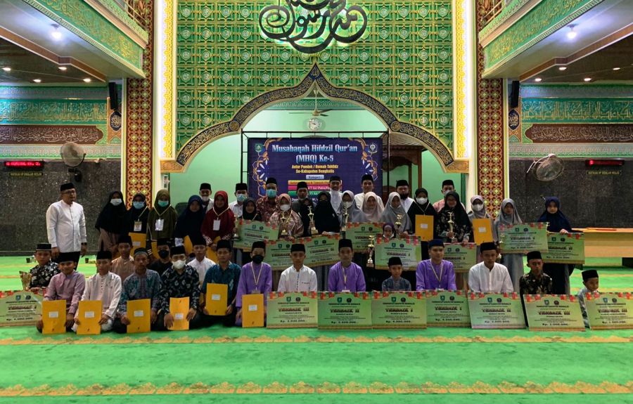 Para Pemenang MHQ Ke-5 Antar Pondok Rumah Tahfidz