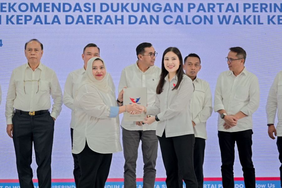Partai Perindo Berikan Dukungannya kepada Kasmarni dan Bagus Santoso
