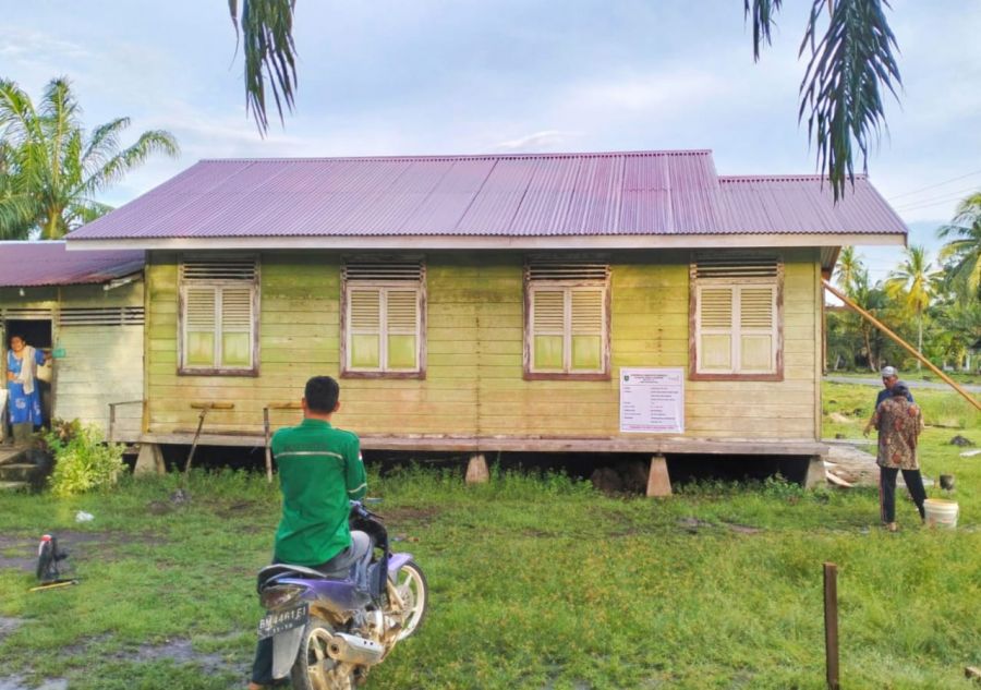 Pemdes Api Api Laksanakan Rehab 14 Unit Rumah Tidak Layak Huni