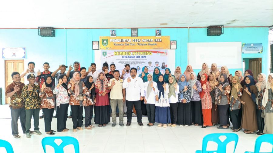 Pemdes Desa Sadar Jaya Gelar Rembuk Stunting